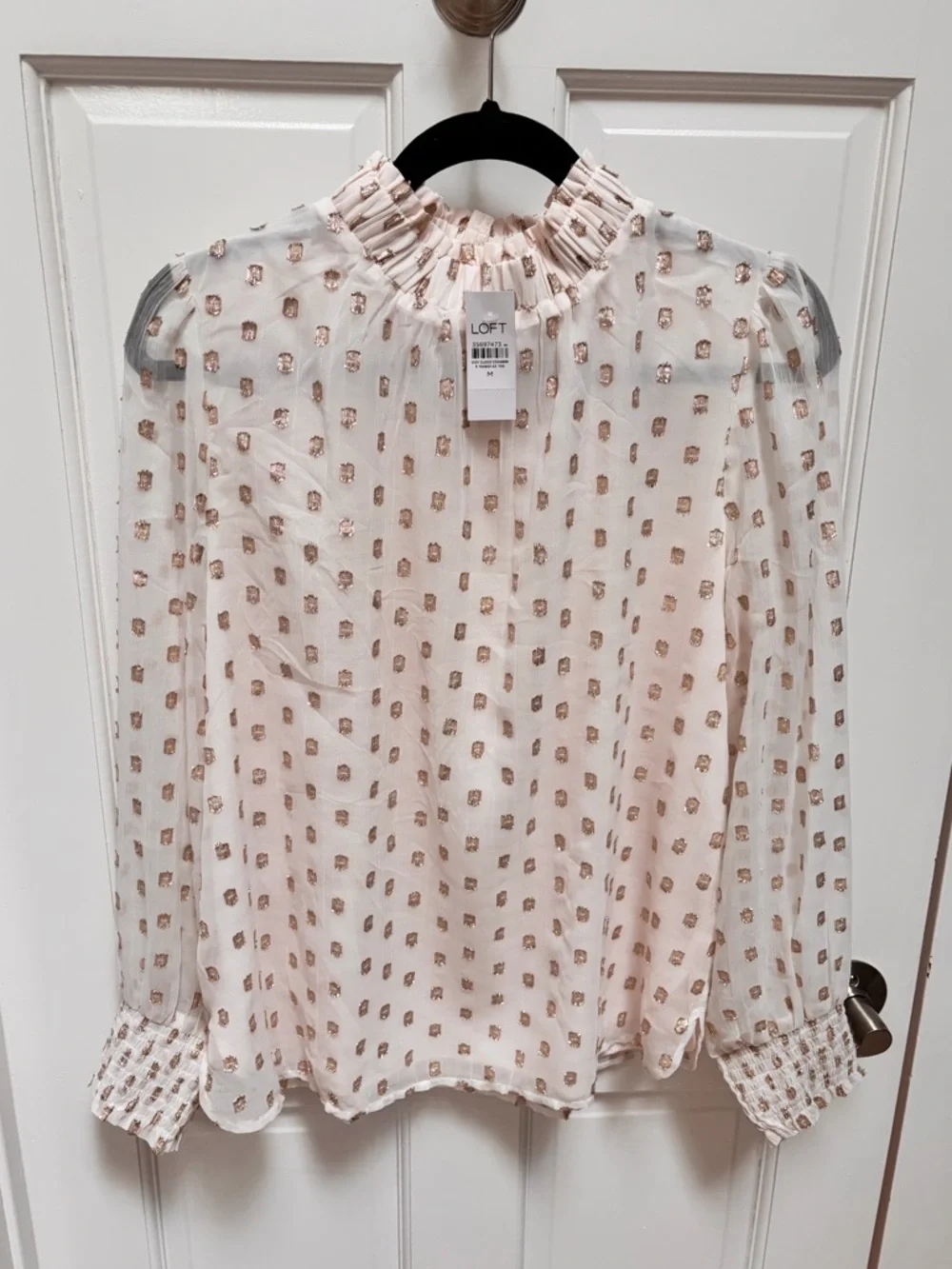 LOFT Ruffle Blouse - Picture 5 of 6